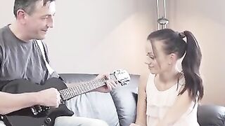 Brunette Maiden's Sexual Fantasy Fulfilled