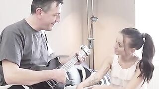 Brunette Maiden's Sexual Fantasy Fulfilled