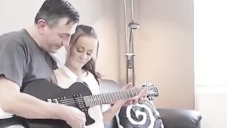 Brunette Maiden's Sexual Fantasy Fulfilled
