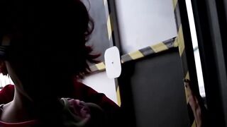 Dominatrix Tyler Nixon Drips Hot Wax on Submissive Faé's Face - BDSM Sex Slave Training