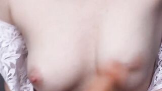 Hairy college girl's Close Up Masturbation Session - Huge Orgasm