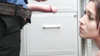 Brooklyn Grey's Wet Panties Filled With Hot Creampie