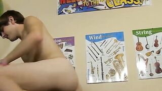 Twink's Ass Fucked By Mature Sex Ed Tutor - Hardcore Anal Action