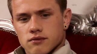 Fit Guy's Big Dick Spreads barely legal Twink Ass in Hardcore Anal Sex