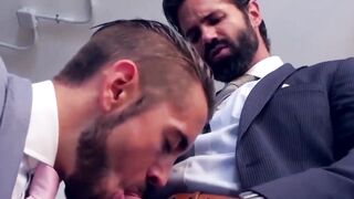 Business Partner Fucks Boss In Boardroom For Promotion - PornPros