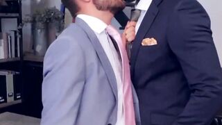 Business Partner Fucks Boss In Boardroom For Promotion - PornPros
