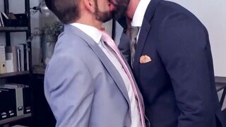 Business Partner Fucks Boss In Boardroom For Promotion - PornPros
