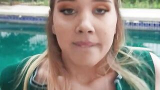Sophie & Christian's Outdoor Sex Adventure - Poolside Orgy