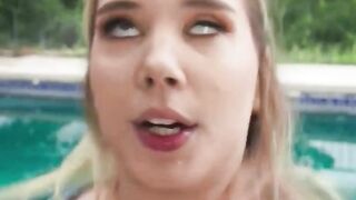 Sophie & Christian's Outdoor Sex Adventure - Poolside Orgy