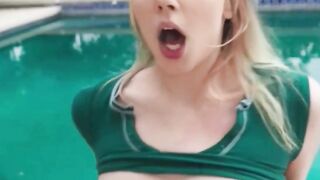 Sophie & Christian's Outdoor Sex Adventure - Poolside Orgy