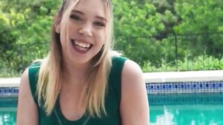 Sophie & Christian's Outdoor Sex Adventure - Poolside Orgy