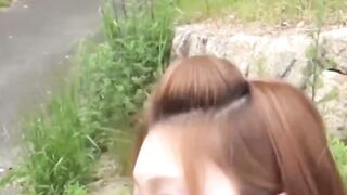 Park Pleaser #2 - Naughty college girl Gets Her Panties Creampied