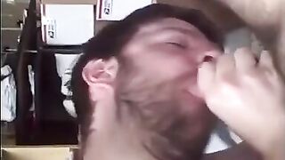 Amateurs Share Passionate Oral Sex & Facial in Home Made Video