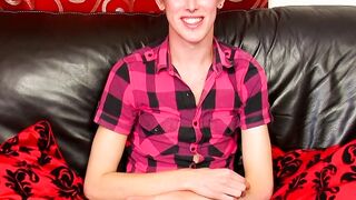 Austin-Ellis's Sensual Masturbation Journey - Hot Blonde Babe Fucks Herself