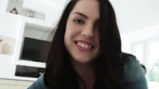 Step-Sister's Hot Mouth Sucks My Big Dick - Pov Blowjob with Facial
