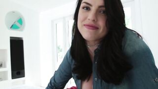 Step-Sister's Hot Mouth Sucks My Big Dick - Pov Blowjob with Facial