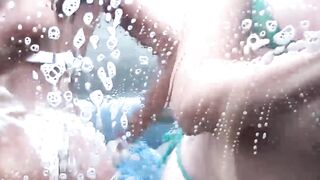 College Cuties - Car Wash Scam" or "Car-Washing Hottie #2", this new version is more descriptive of what's happening in the scene while still maintaining its original playful tone