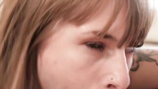 Teen Slut Angel barely legal Gets Facial After Master's Domination