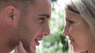 Teenage Outdoor Adventure" or "Outside Teens Facialed - Old-barely legal Romance with Big Dick