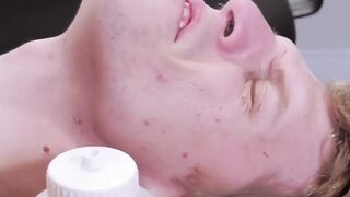 Threesome Frenzy - Anal Destruction with Older Man & barely legal Twinks