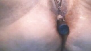 Ebony Milf's Bouncy Butt - POV Striptease & Teasing Blowjob with Facial