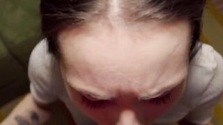 Mattty-Mila Perz's Petite Body Rides A Huge Boner - POV Creampie