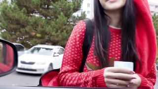 Mattty-Mila Perz's Petite Body Rides A Huge Boner - POV Creampie
