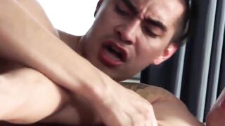 Hot Gay Couple Fucks Hard After Intense Bareback Session