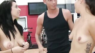 Fitness Instructor's Secret - Teenage Student Fucked Hard