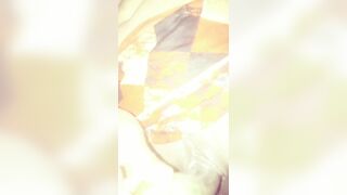 French-Canadian Babe Gives A Fist Pounding In Bed