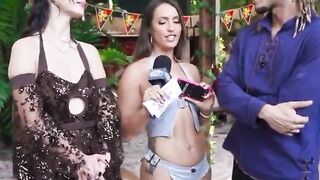 RenFest Role-Players Gangbanged by Hot Babes in Historical Costumes