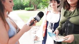 RenFest Role-Players Gangbanged by Hot Babes in Historical Costumes