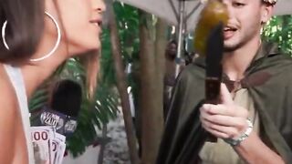 RenFest Role-Players Gangbanged by Hot Babes in Historical Costumes