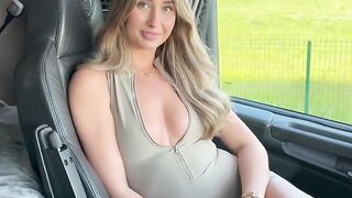 Lily-Phillips Fake Trucker Cheating Blowjob & Facial