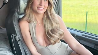 Lily-Phillips Fake Trucker Cheating Blowjob & Facial