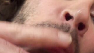 Fit Guy Brett Baker - Solo Masturbation & Big Load On Abs
