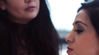 Lesbian Heaven - Scene #3 - Girl on girl action with hot brunette babes
