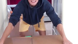 Slender Blondie LUNA WOLF Rides A Huge Dick In POV Style - Hot Babe Gets Filled Up