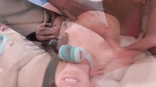 Slender Blondie LUNA WOLF Rides A Huge Dick In POV Style - Hot Babe Gets Filled Up