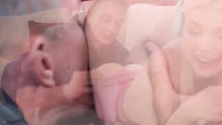 Slender Blondie LUNA WOLF Rides A Huge Dick In POV Style - Hot Babe Gets Filled Up