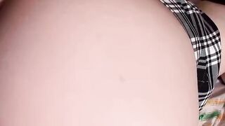 Japanese teen in pov creampies - Uncensored close-up footjob threesome