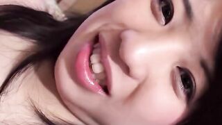 Japanese teen in pov creampies - Uncensored close-up footjob threesome