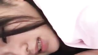 Teen Uniform Cutie Fulfills Older Man's Wish With Her Mouth And Body