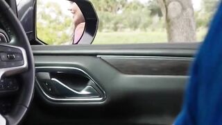 MadalinaMoon & LissaAires - Hot Threesome Car Ride Adventure