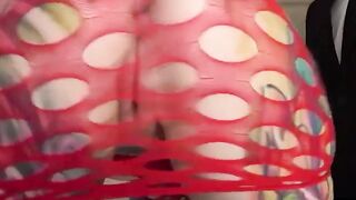 English Sub Lady Enjoys Intense Drill in Rough Blowjob Session