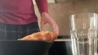 Wet & Wild Morning Blowjob - Wife Serves Up A Sloppy Facial