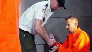 Prison Fisting Threesome - Hardcore Anal Action with Gangbanged Prisoners