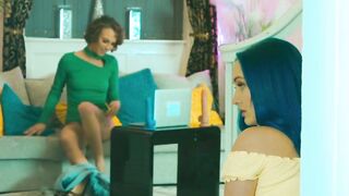 Kinky Erotica - Pornstar KATT NOIR Fingers Her Wet & Drippin' Pink Pussy