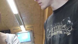 OrnellaMorgan's Bowling Alley BJ Blowjob Adventure