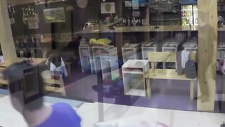 OrnellaMorgan's Bowling Alley BJ Blowjob Adventure